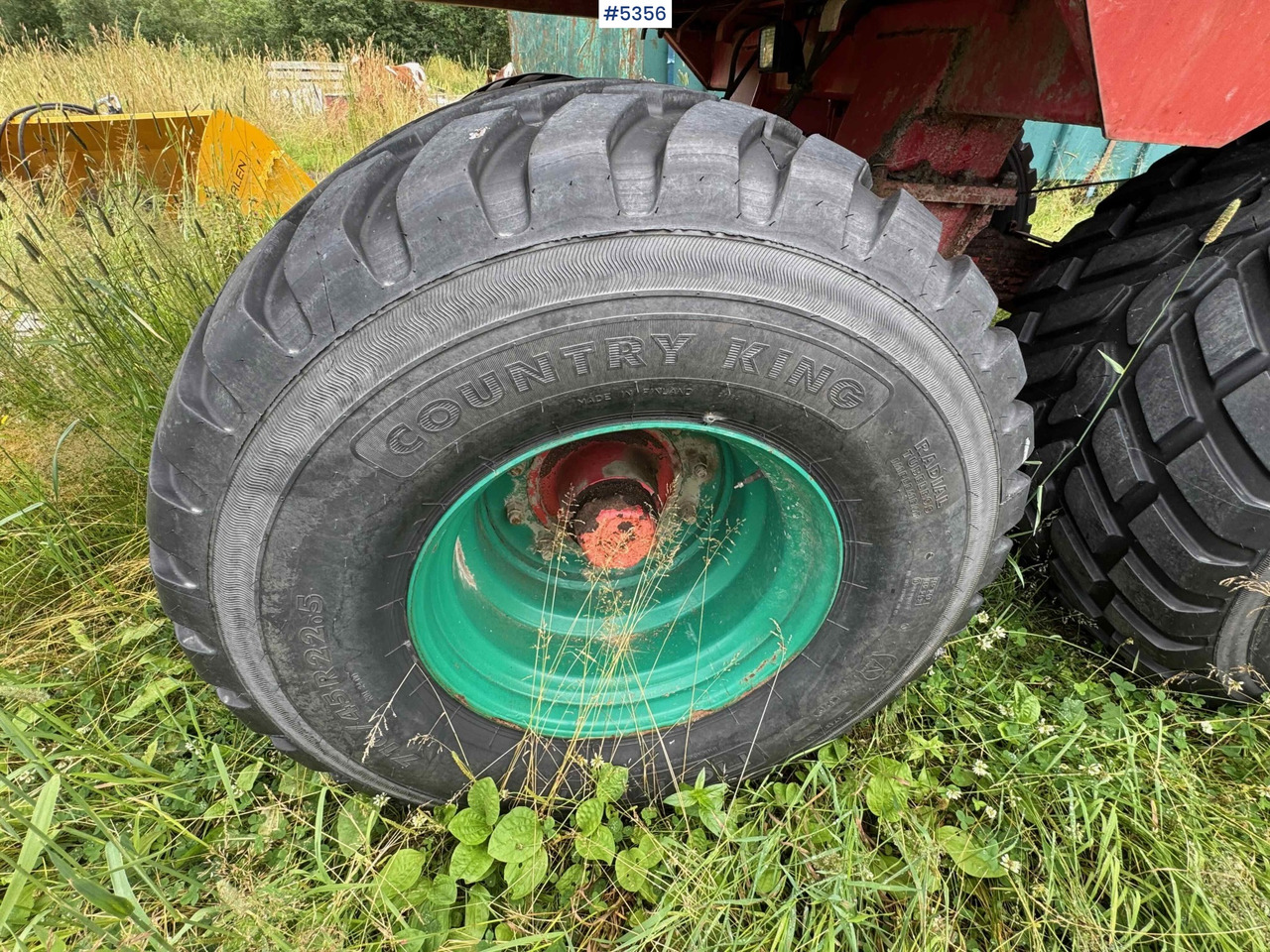 Maquinaria de henificación Kverneland Tårup 480 grass trailer w/ trimmer!: foto 14