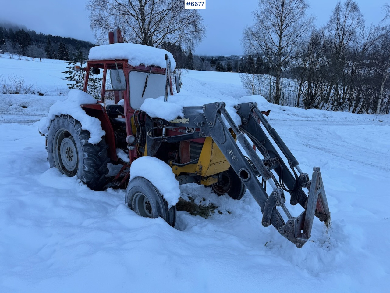 Massey Ferguson 185, Baujahr 1974, mit Frontlader. - Tractor: foto 2 Massey Ferguson 185, Baujahr 1974, mit Frontlader. - Tractor: foto 2