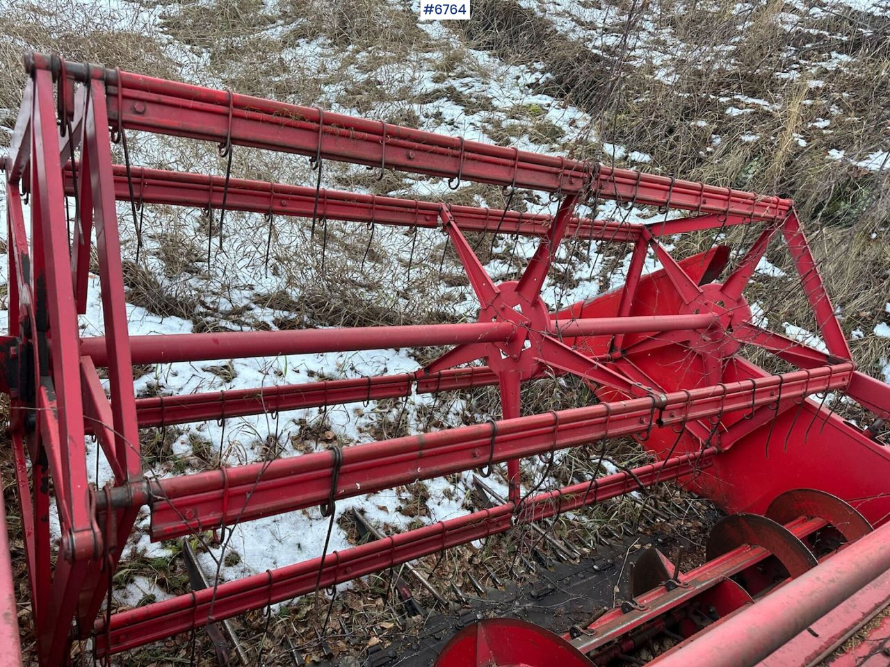 Cosechadora de granos Massey-Ferguson 186-6 Combine harvester.: foto 12