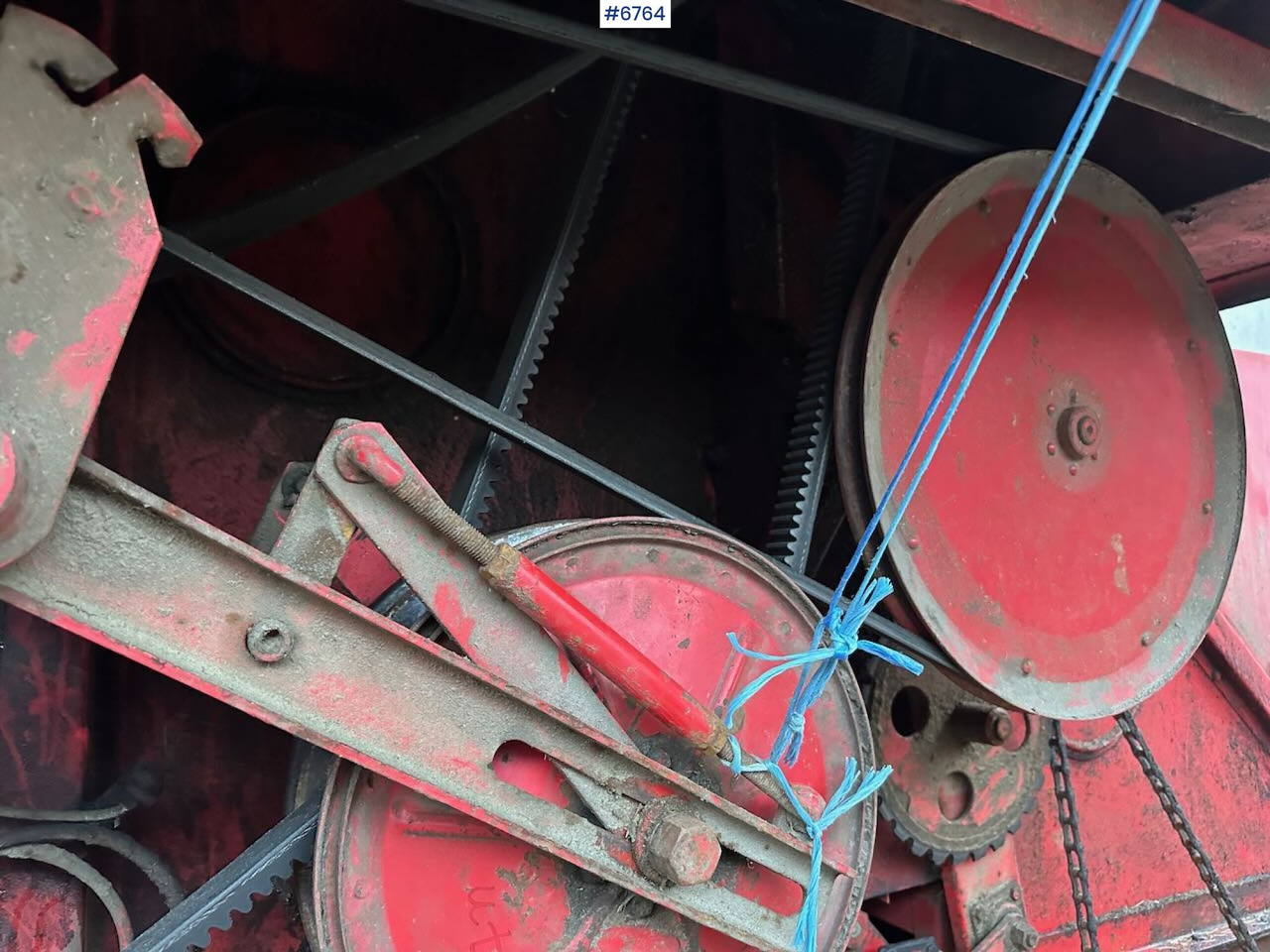 Cosechadora de granos Massey-Ferguson 186-6 Combine harvester.: foto 18