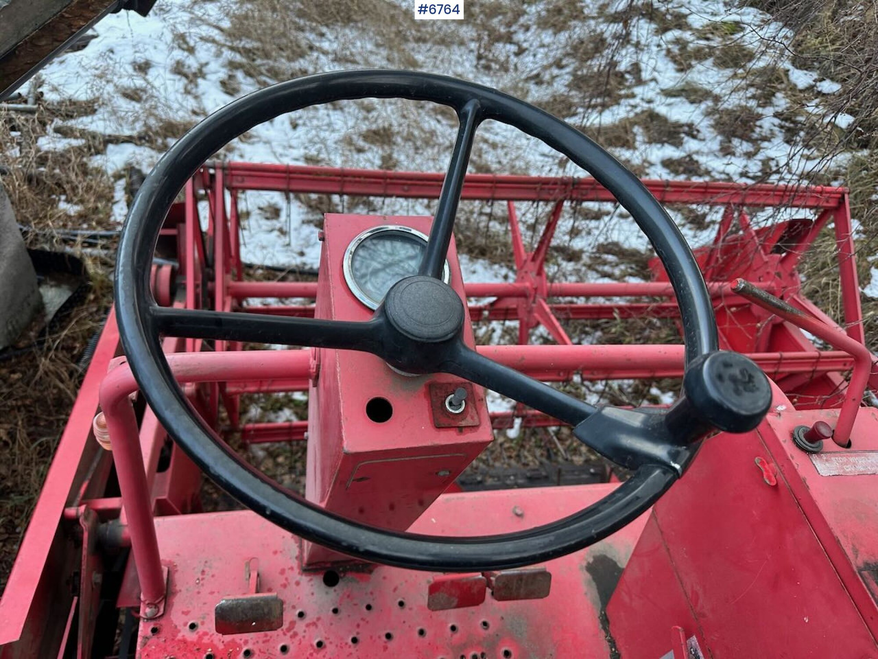 Cosechadora de granos Massey-Ferguson 186-6 Combine harvester.: foto 8