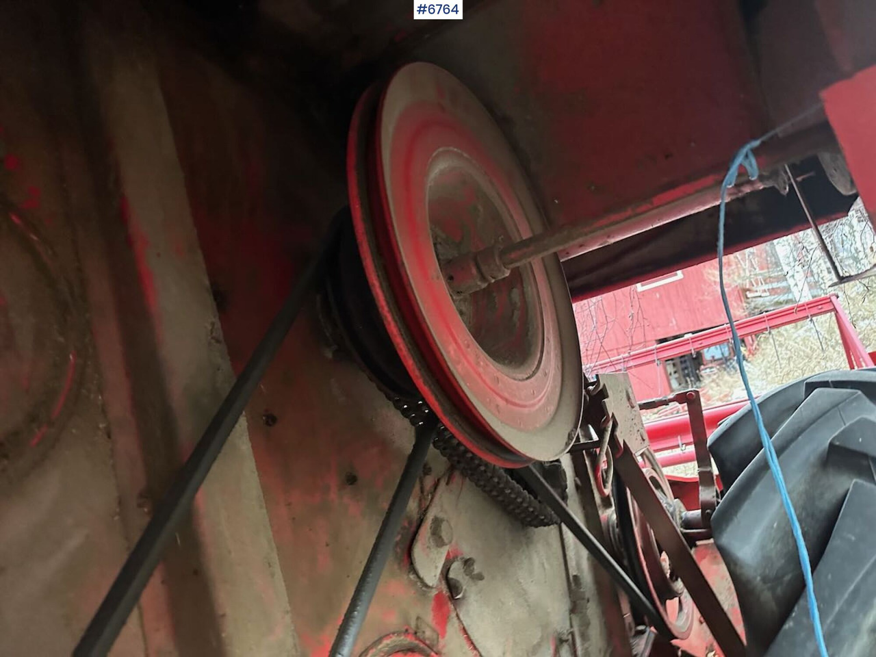 Cosechadora de granos Massey-Ferguson 186-6 Combine harvester.: foto 23