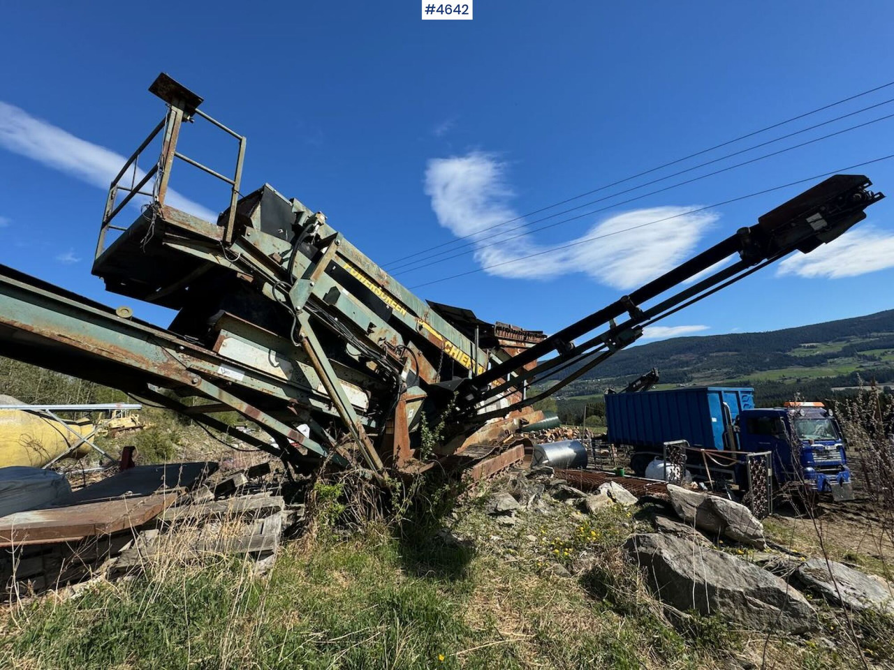 Powerscreen Chieftain 400 Sorting plant - Equipo para trabajo del suelo: foto 3 Powerscreen Chieftain 400 Sorting plant - Equipo para trabajo del suelo: foto 3