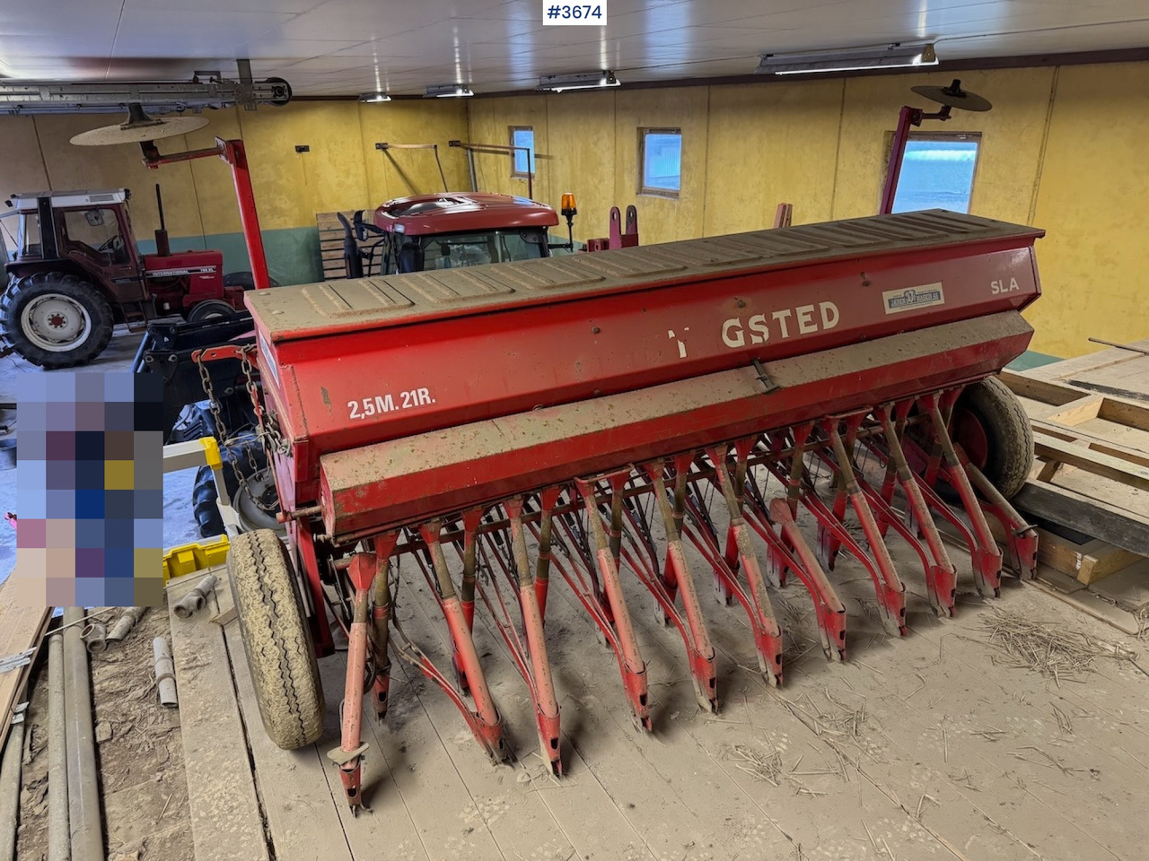 Stengsted SLA 2.5M 21R Seeding machine - Sembradora: foto 2 Stengsted SLA 2.5M 21R Seeding machine - Sembradora: foto 2