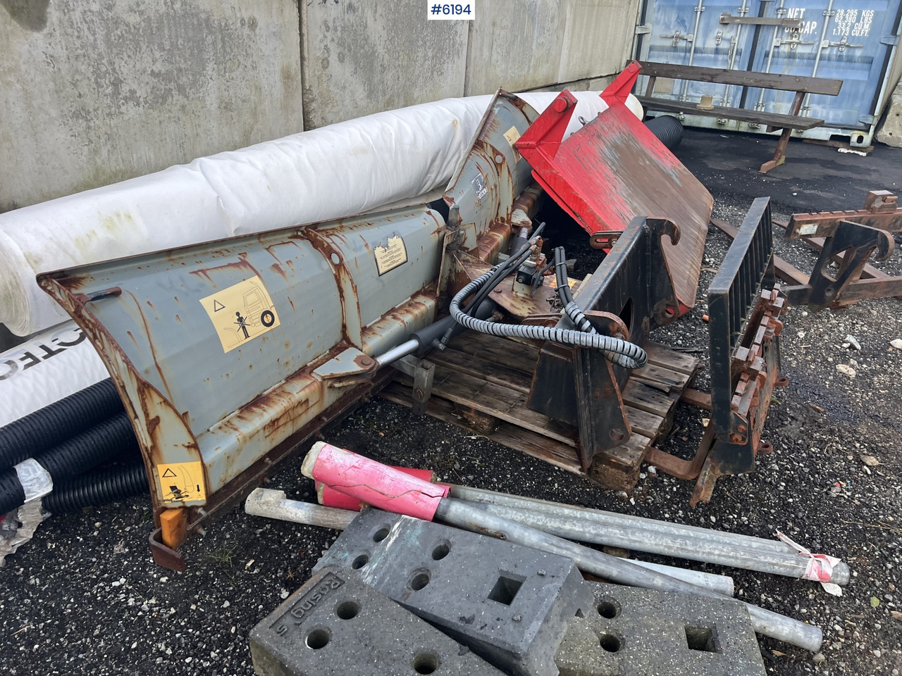 Tellefsdal folding plough for tractor - Vehículo municipal: foto 5 Tellefsdal folding plough for tractor - Vehículo municipal: foto 5