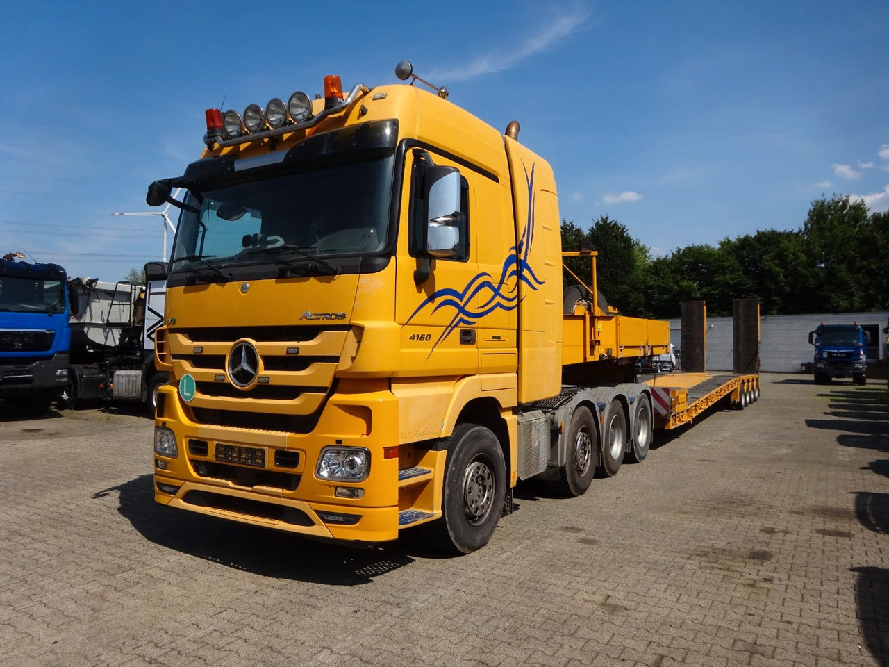 Mercedes-Benz 4160 V8 Actros SZM Schwerlast 8x4 - Cabeza tractora: foto 1 Mercedes-Benz 4160 V8 Actros SZM Schwerlast 8x4 - Cabeza tractora: foto 1