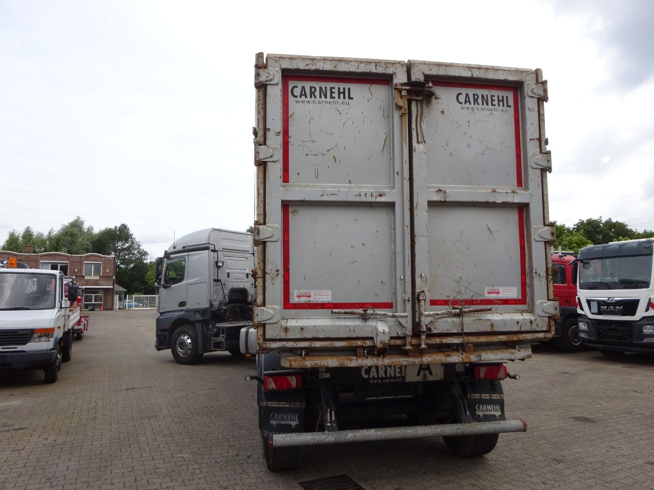 Carnehl Kipp Auflieger aus Stahl mit 3 Achsen 50 Kubik - Semirremolque volquete: foto 5 Carnehl Kipp Auflieger aus Stahl mit 3 Achsen 50 Kubik - Semirremolque volquete: foto 5