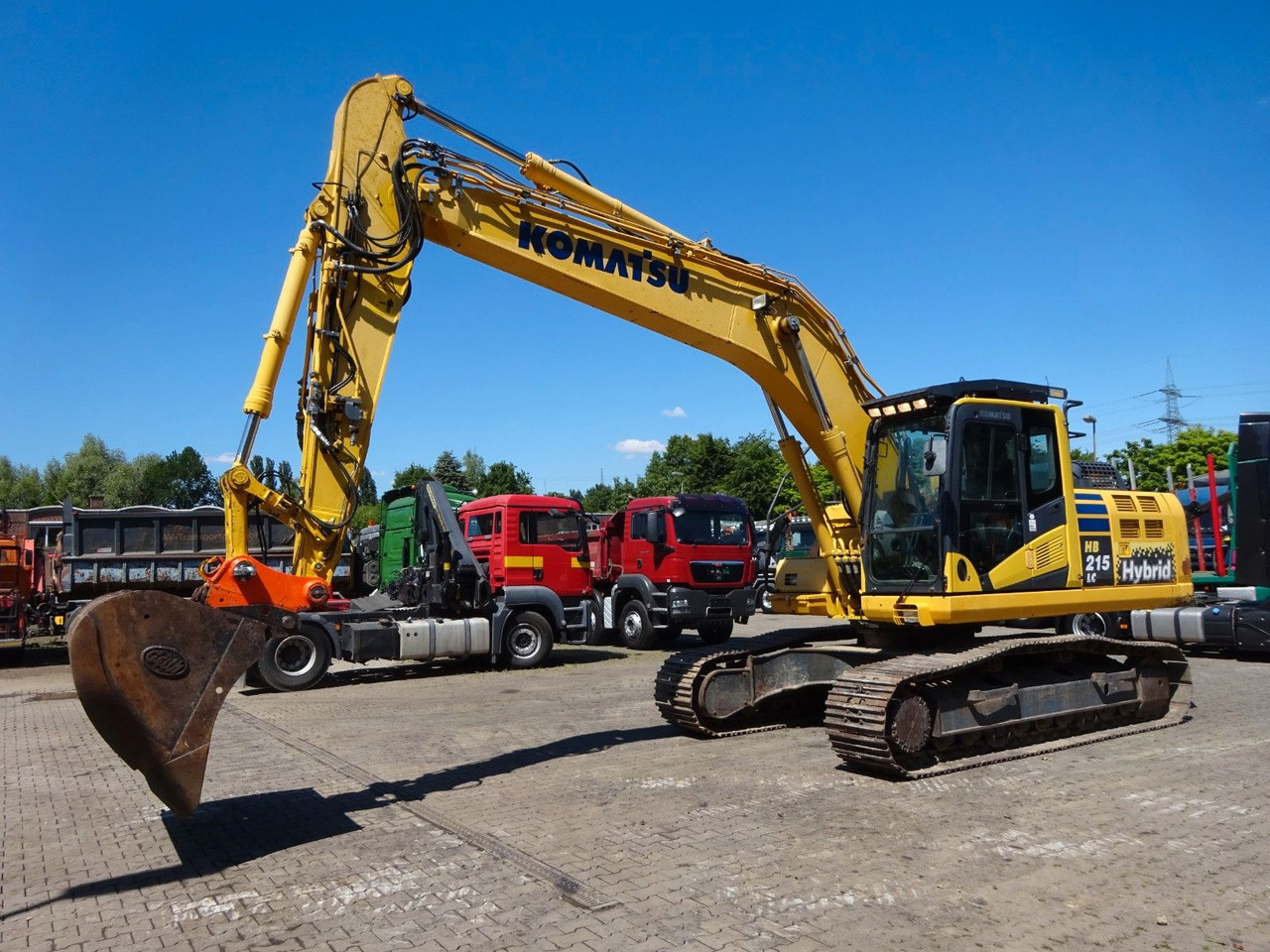 Komatsu HB 215 LC-2 HYBRID NUR 3160 h Betriebsstunden - Excavadora de cadenas: foto 1 Komatsu HB 215 LC-2 HYBRID NUR 3160 h Betriebsstunden - Excavadora de cadenas: foto 1