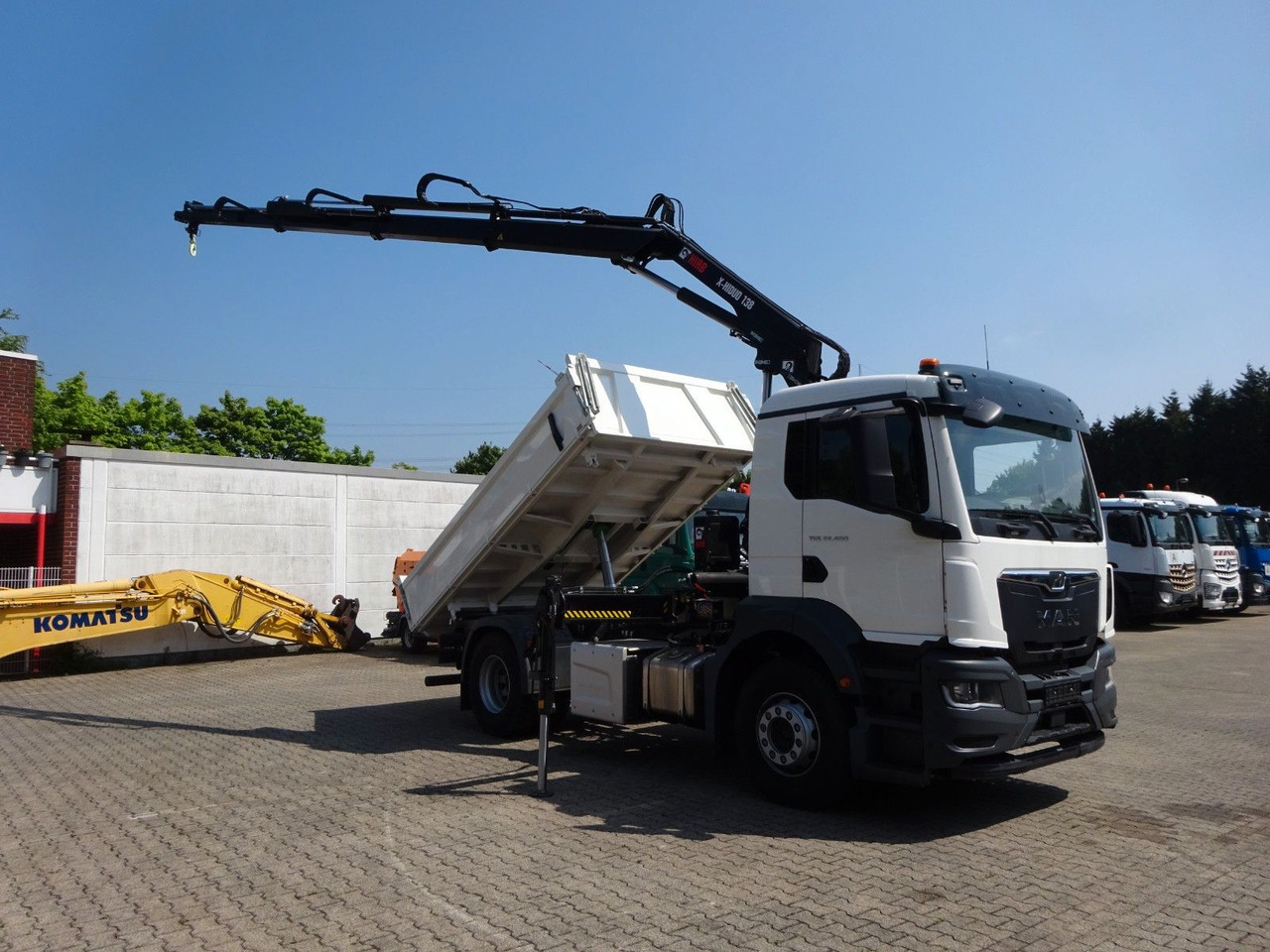 MAN 22.400 TGS + HIAB X-HIDUO 138 Kran - Camión volquete, Camión grúa: foto 5 MAN 22.400 TGS + HIAB X-HIDUO 138 Kran - Camión volquete, Camión grúa: foto 5