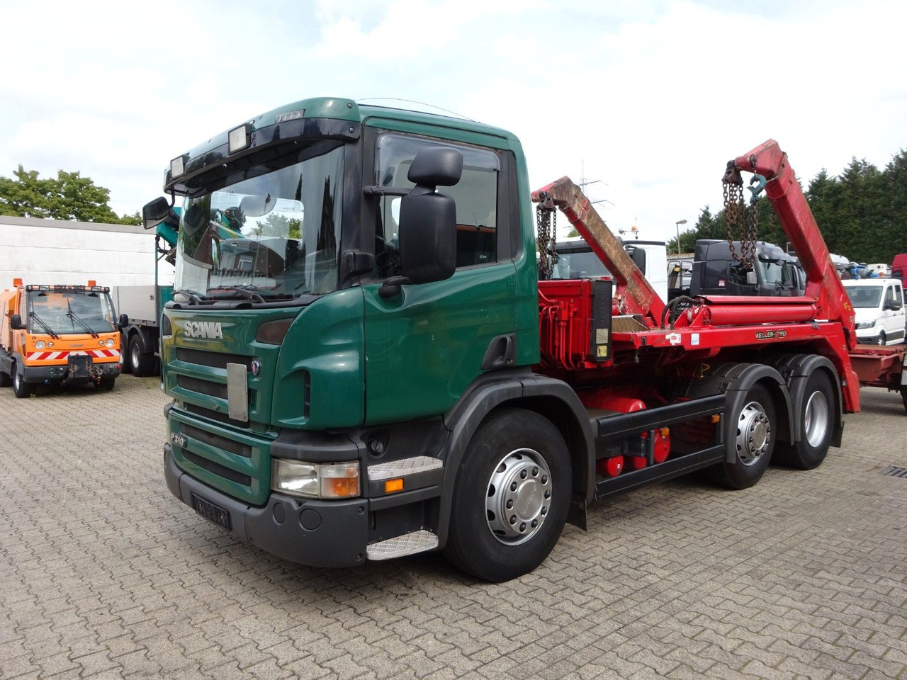 Scania P310 Absetzkipper MEILLER mit Lift+Lenkachse 6x2 - Camión volquete: foto 2 Scania P310 Absetzkipper MEILLER mit Lift+Lenkachse 6x2 - Camión volquete: foto 2