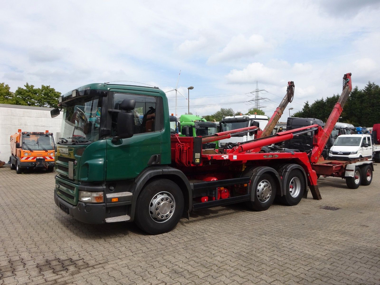 Scania P310 Absetzkipper MEILLER mit Lift+Lenkachse 6x2 - Camión volquete: foto 3 Scania P310 Absetzkipper MEILLER mit Lift+Lenkachse 6x2 - Camión volquete: foto 3