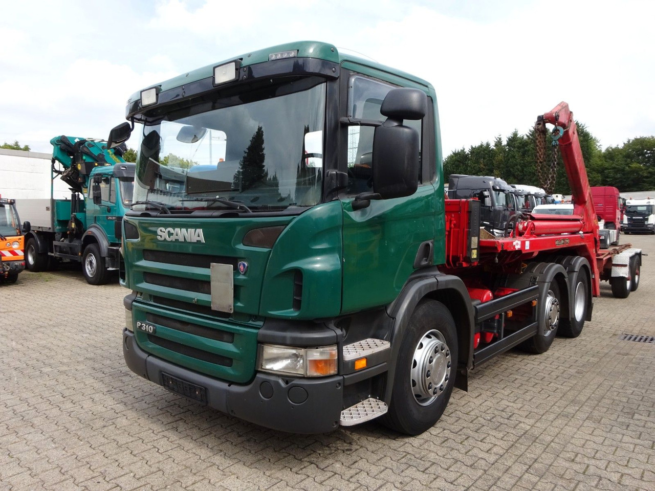 Scania P310 Absetzkipper MEILLER mit Lift+Lenkachse 6x2 - Camión volquete: foto 1 Scania P310 Absetzkipper MEILLER mit Lift+Lenkachse 6x2 - Camión volquete: foto 1