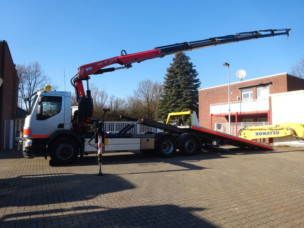 Volvo FE 320+Fassi F235 Kran+Hubbrille+Schiebeplateau - Grua de remolque autos: foto 1 Volvo FE 320+Fassi F235 Kran+Hubbrille+Schiebeplateau - Grua de remolque autos: foto 1
