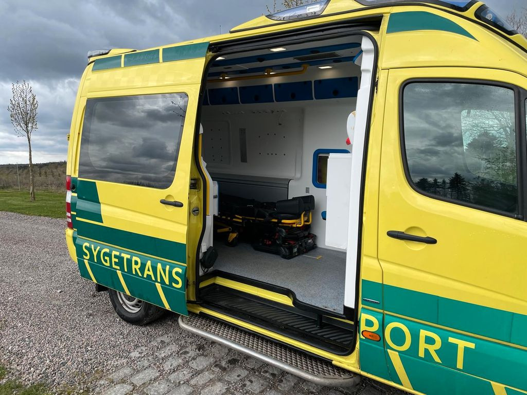 Ambulancia Mercedes-Benz Sprinter 316 CDI Ambulance Electric STRYKER Bed: foto 16