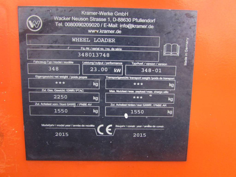 Kramer 5035 Radlader 20.500 EUR - Cargadora de ruedas: foto 4 Kramer 5035 Radlader 20.500 EUR - Cargadora de ruedas: foto 4