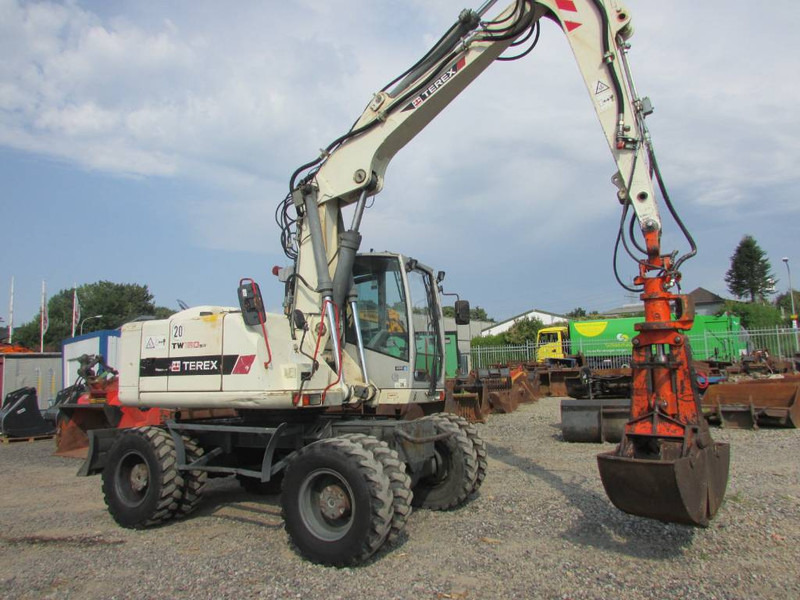 Terex TW 160 SR Mobilbagger Umschlagbagger - Excavadora de ruedas: foto 1 Terex TW 160 SR Mobilbagger Umschlagbagger - Excavadora de ruedas: foto 1