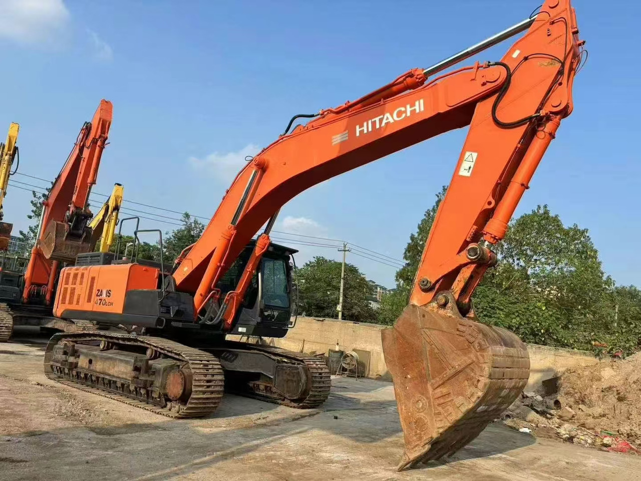 HITACHI ZX470-5G - Excavadora de cadenas: foto 2 HITACHI ZX470-5G - Excavadora de cadenas: foto 2