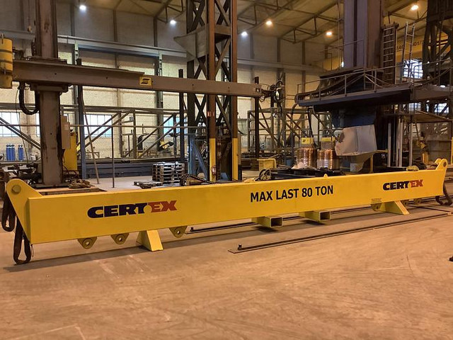 CERTEX 80T lifting beam - Maquinaria de construcción: foto 4 CERTEX 80T lifting beam - Maquinaria de construcción: foto 4