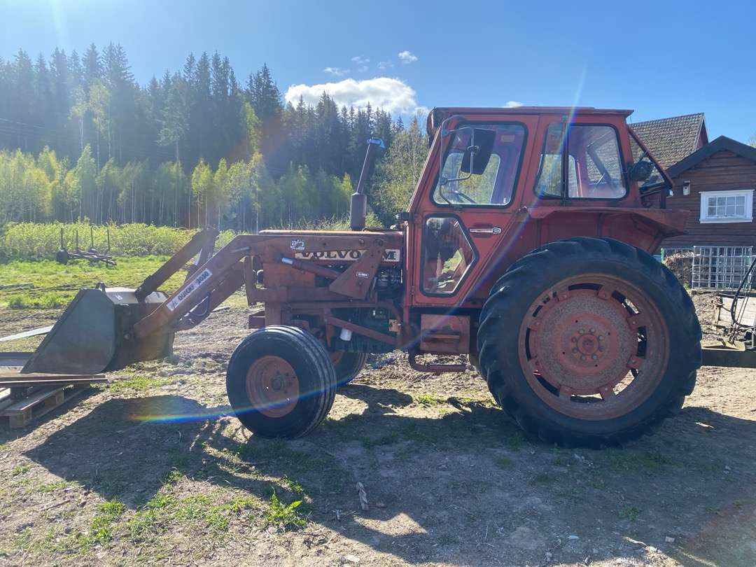 1975 Volvo BM T500 traktor med frontlaster - Tractor: foto 5 1975 Volvo BM T500 traktor med frontlaster - Tractor: foto 5
