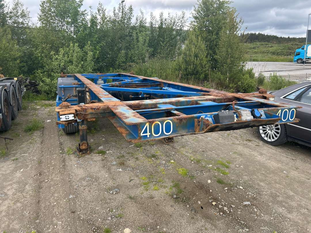 2004 Container-henger TURBO`HOET CONTAINERSEMITRAILER EU-godkjent - Semirremolque portacontenedore/ Intercambiable: foto 2 2004 Container-henger TURBO`HOET CONTAINERSEMITRAILER EU-godkjent - Semirremolque portacontenedore/ Intercambiable: foto 2