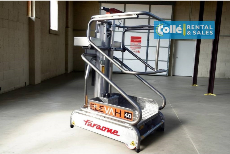Faraone Elevah 40 | 2019 - Plataforma de mástil vertical: foto 2 Faraone Elevah 40 | 2019 - Plataforma de mástil vertical: foto 2