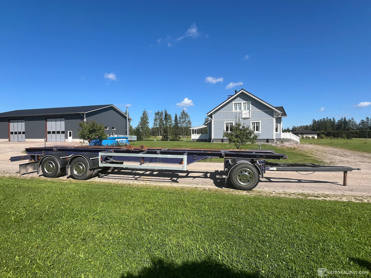 Asentamo Koivu, kolmiakselinen kuorma-auto vaihtolavaperävaunu, Juuri katsastettu, 1979, Nurmijärvi - Camión: foto 3 Asentamo Koivu, kolmiakselinen kuorma-auto vaihtolavaperävaunu, Juuri katsastettu, 1979, Nurmijärvi - Camión: foto 3