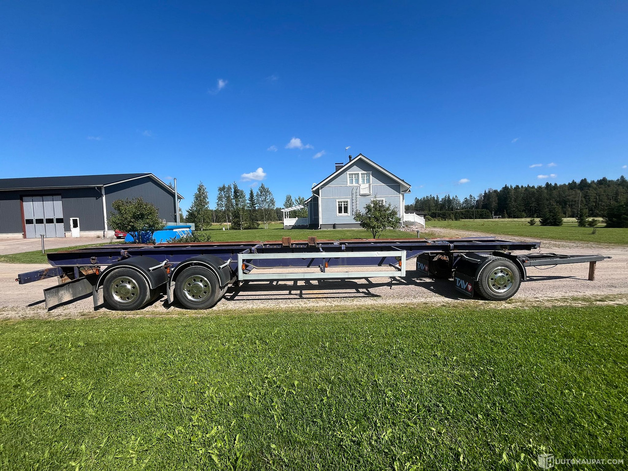 Asentamo Koivu, kolmiakselinen kuorma-auto vaihtolavaperävaunu, Juuri katsastettu, 1979, Nurmijärvi - Camión: foto 2 Asentamo Koivu, kolmiakselinen kuorma-auto vaihtolavaperävaunu, Juuri katsastettu, 1979, Nurmijärvi - Camión: foto 2