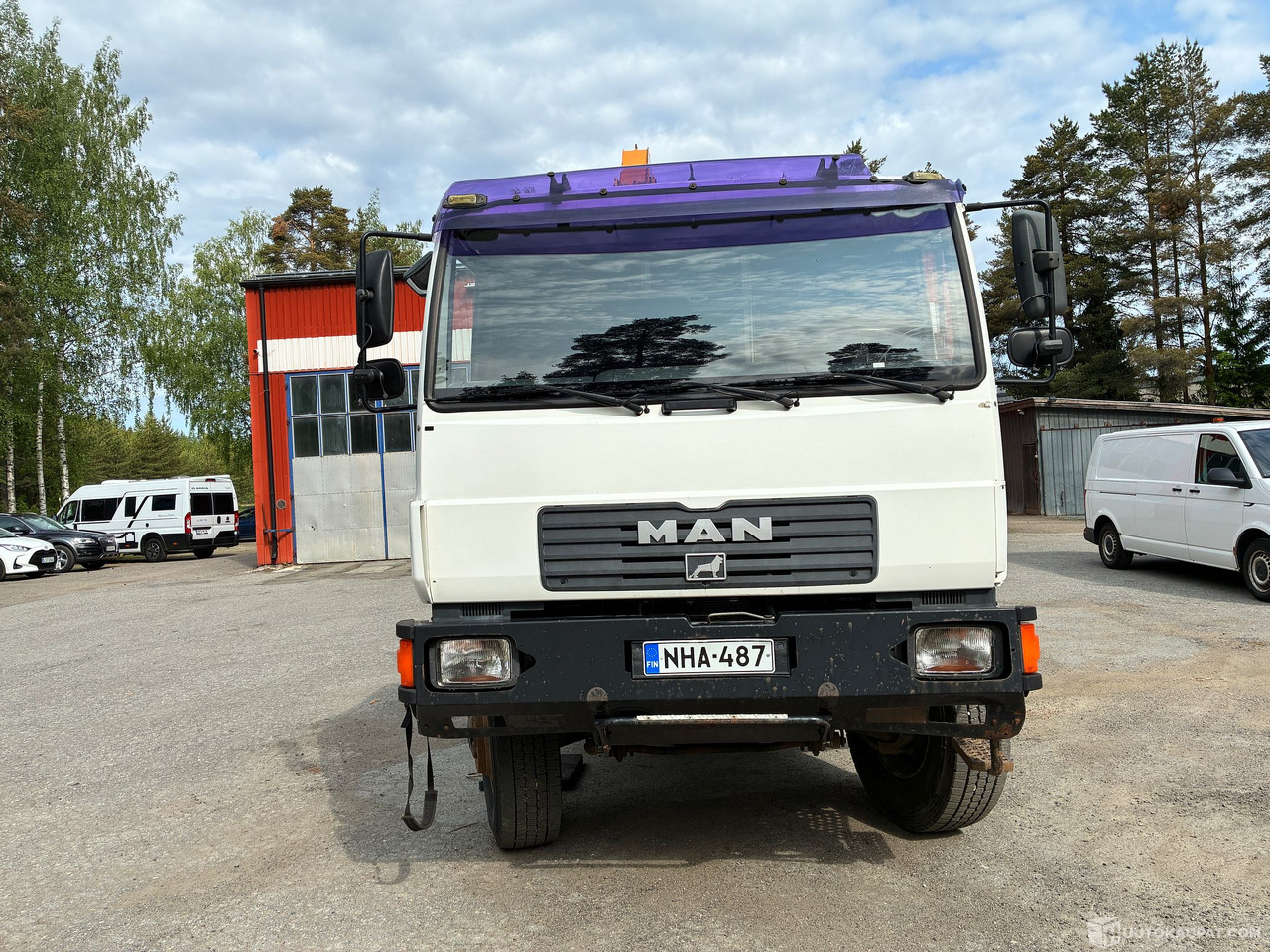 MAN 10.220, 2006 Kuorma-auto 4x4 + Effer 75 nosturi ja henkilönnostokori, Hattula - Camión: foto 5 MAN 10.220, 2006 Kuorma-auto 4x4 + Effer 75 nosturi ja henkilönnostokori, Hattula - Camión: foto 5