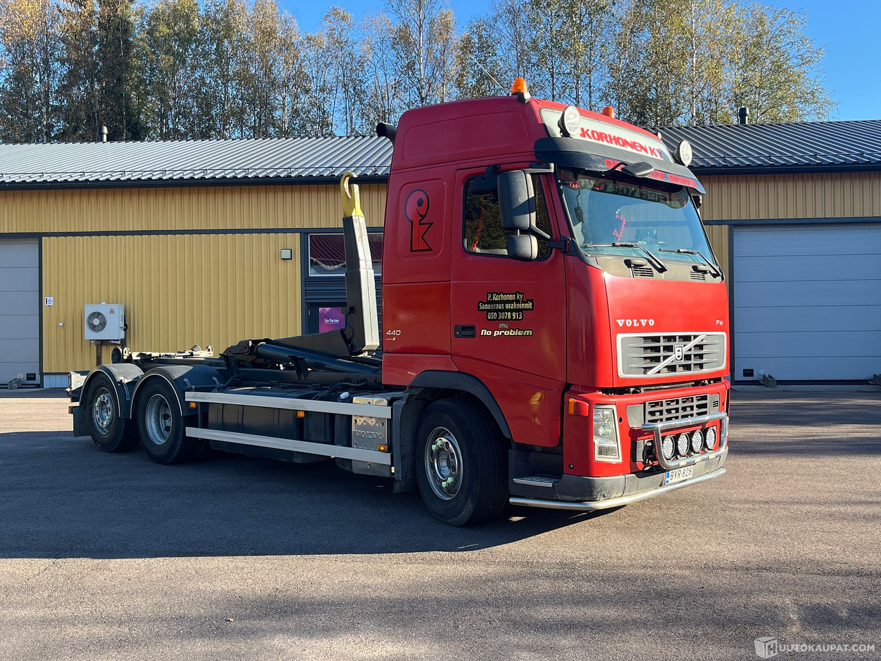 Volvo FH13 440, Koukkulava kuorma-auto, 2007, Todella siistikuntoinen, Lohja - Camión: foto 5 Volvo FH13 440, Koukkulava kuorma-auto, 2007, Todella siistikuntoinen, Lohja - Camión: foto 5