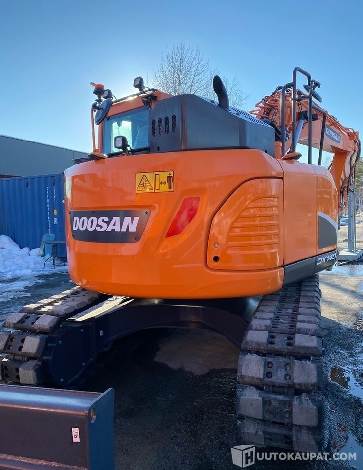 Doosan DX 140LCR-5, 2021, SMP-rototilt, puskulevy, rasvari, koura, 1 kauha, Stage5, Helsinki - Excavadora de cadenas: foto 2 Doosan DX 140LCR-5, 2021, SMP-rototilt, puskulevy, rasvari, koura, 1 kauha, Stage5, Helsinki - Excavadora de cadenas: foto 2