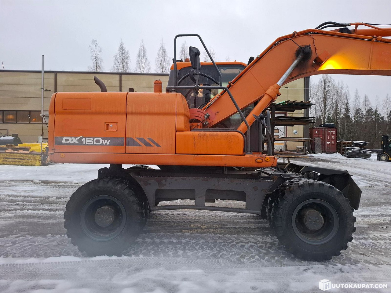 Doosan DX160W, 2012, Sonkajärvi - Excavadora de ruedas: foto 4 Doosan DX160W, 2012, Sonkajärvi - Excavadora de ruedas: foto 4