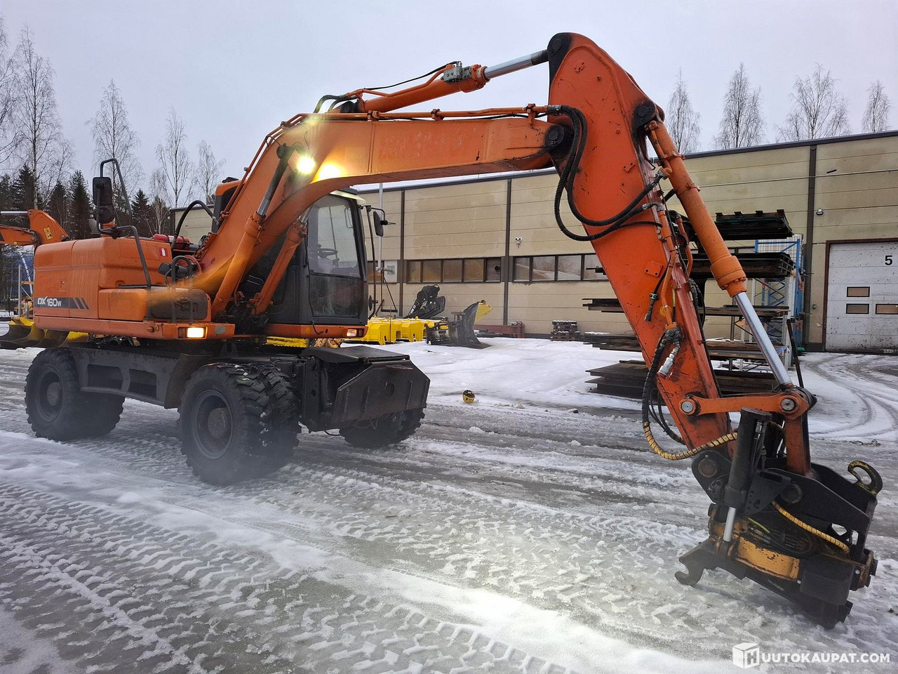 Doosan DX160W, 2012, Sonkajärvi - Excavadora de ruedas: foto 2 Doosan DX160W, 2012, Sonkajärvi - Excavadora de ruedas: foto 2