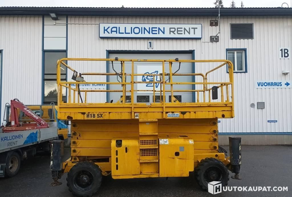 Plataforma de tijeras Haulotte H18 SX, scissor lift, 2005, Hyvinkää: foto 1