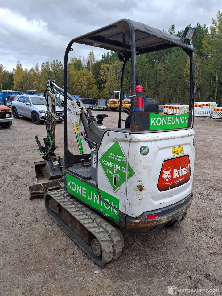 Kaivinkone Bobcat E17, vuosimalli 2015, tunnit 3310 h, Nurmijärvi - Miniexcavadora: foto 4 Kaivinkone Bobcat E17, vuosimalli 2015, tunnit 3310 h, Nurmijärvi - Miniexcavadora: foto 4