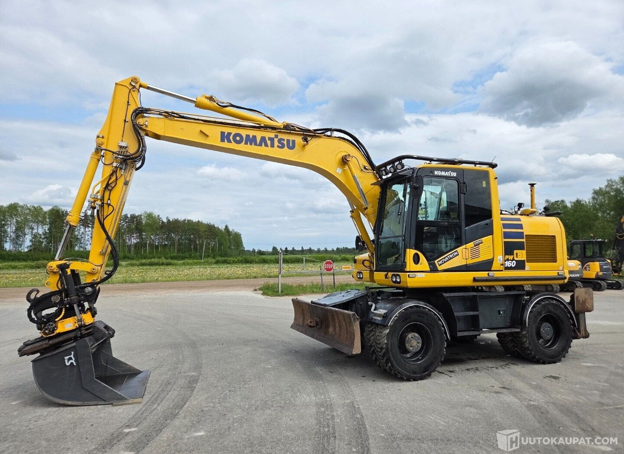 Komatsu PW160-11, 2019, Diesel, 9 450 h, Honkajoki - Excavadora de ruedas: foto 1 Komatsu PW160-11, 2019, Diesel, 9 450 h, Honkajoki - Excavadora de ruedas: foto 1