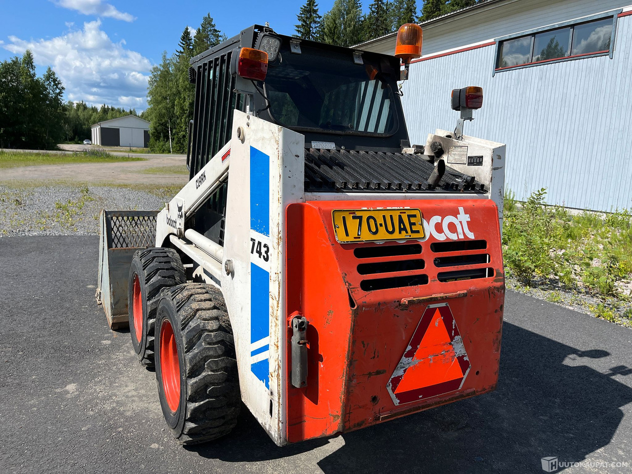Maquinaria de construcción Bobcat 743 isolla kauhalla, Diesel, Virrat: foto 6