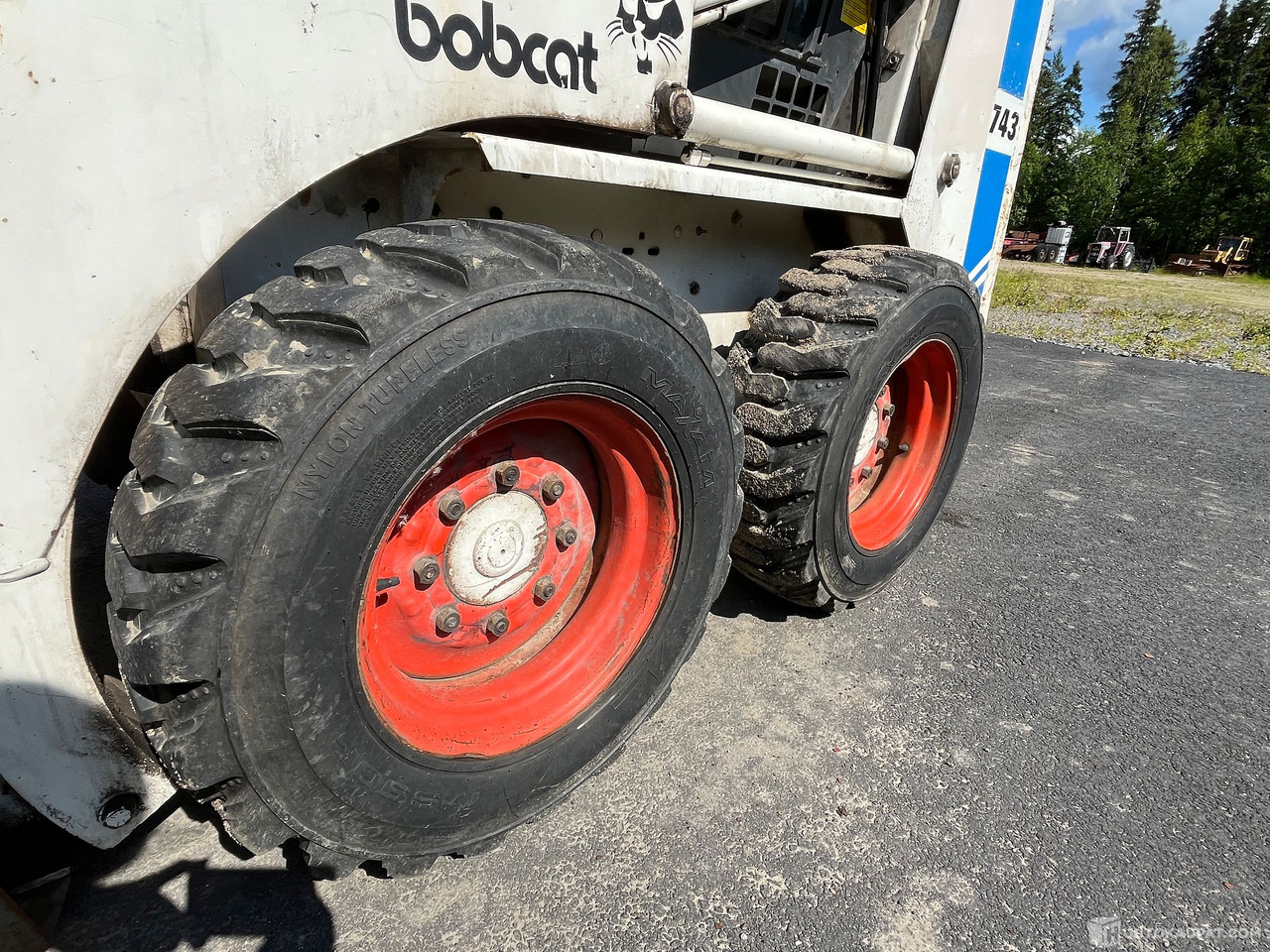 Maquinaria de construcción Bobcat 743 isolla kauhalla, Diesel, Virrat: foto 9
