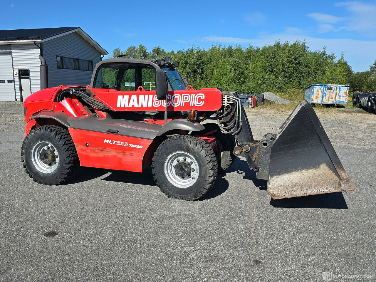 Manitou MLT 523 Turbo, 2008, Seinäjoki - Maquinaria de construcción: foto 1 Manitou MLT 523 Turbo, 2008, Seinäjoki - Maquinaria de construcción: foto 1