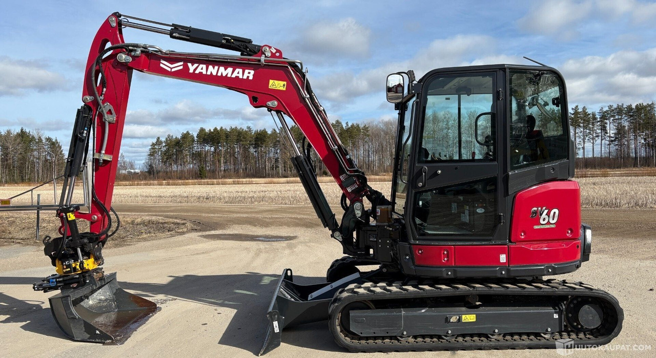 Yanmar SV60-B 140h, 2023, Diesel, 140 h Kaivinkone, Honkajoki - Maquinaria de construcción: foto 1 Yanmar SV60-B 140h, 2023, Diesel, 140 h Kaivinkone, Honkajoki - Maquinaria de construcción: foto 1