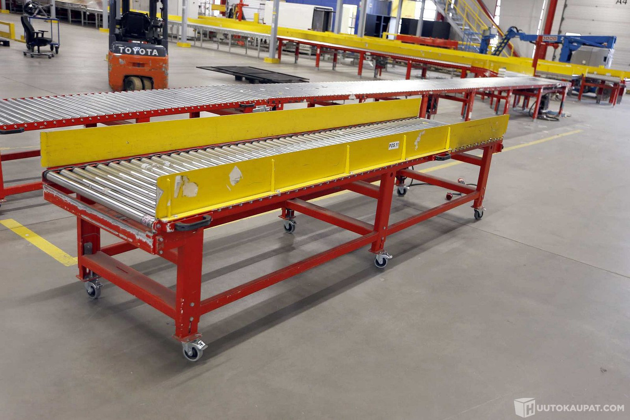 Moottoroitu, liikuteltava rullakuljetin, Ferroplan Oy. LGS6020, Vantaa - Transportador: foto 2 Moottoroitu, liikuteltava rullakuljetin, Ferroplan Oy. LGS6020, Vantaa - Transportador: foto 2