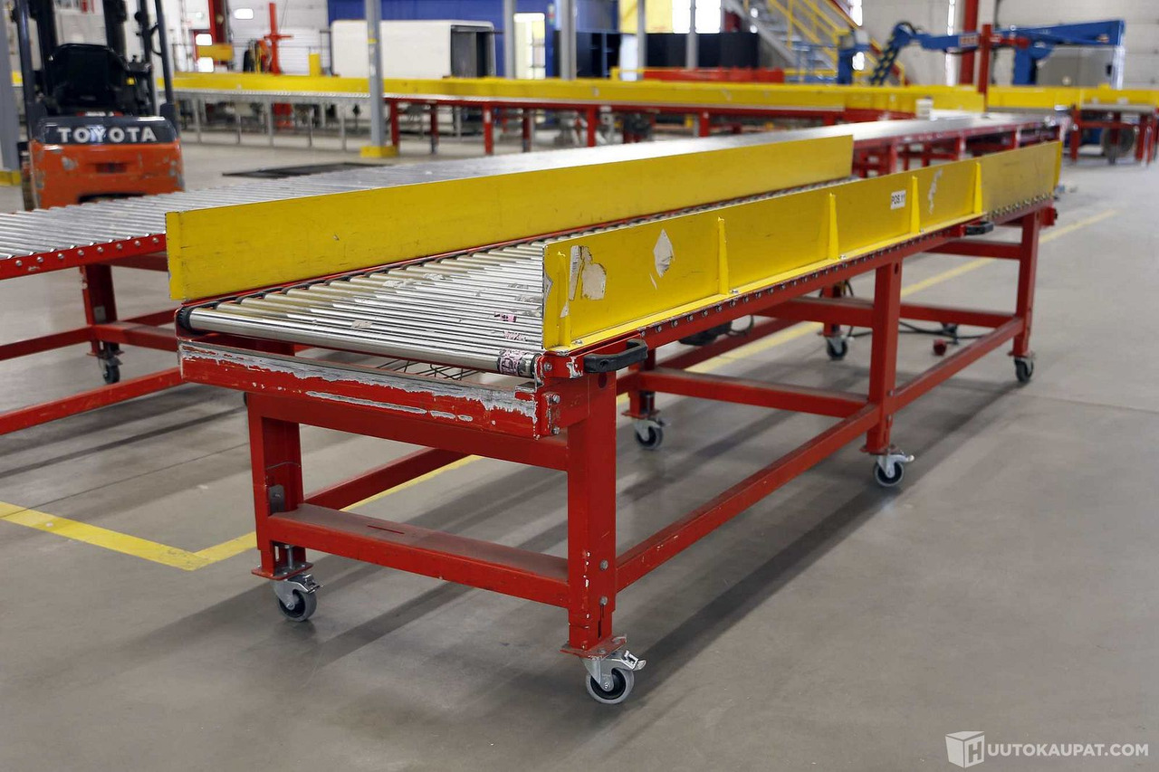 Moottoroitu, liikuteltava rullakuljetin, Ferroplan Oy. LGS6020, Vantaa - Transportador: foto 1 Moottoroitu, liikuteltava rullakuljetin, Ferroplan Oy. LGS6020, Vantaa - Transportador: foto 1