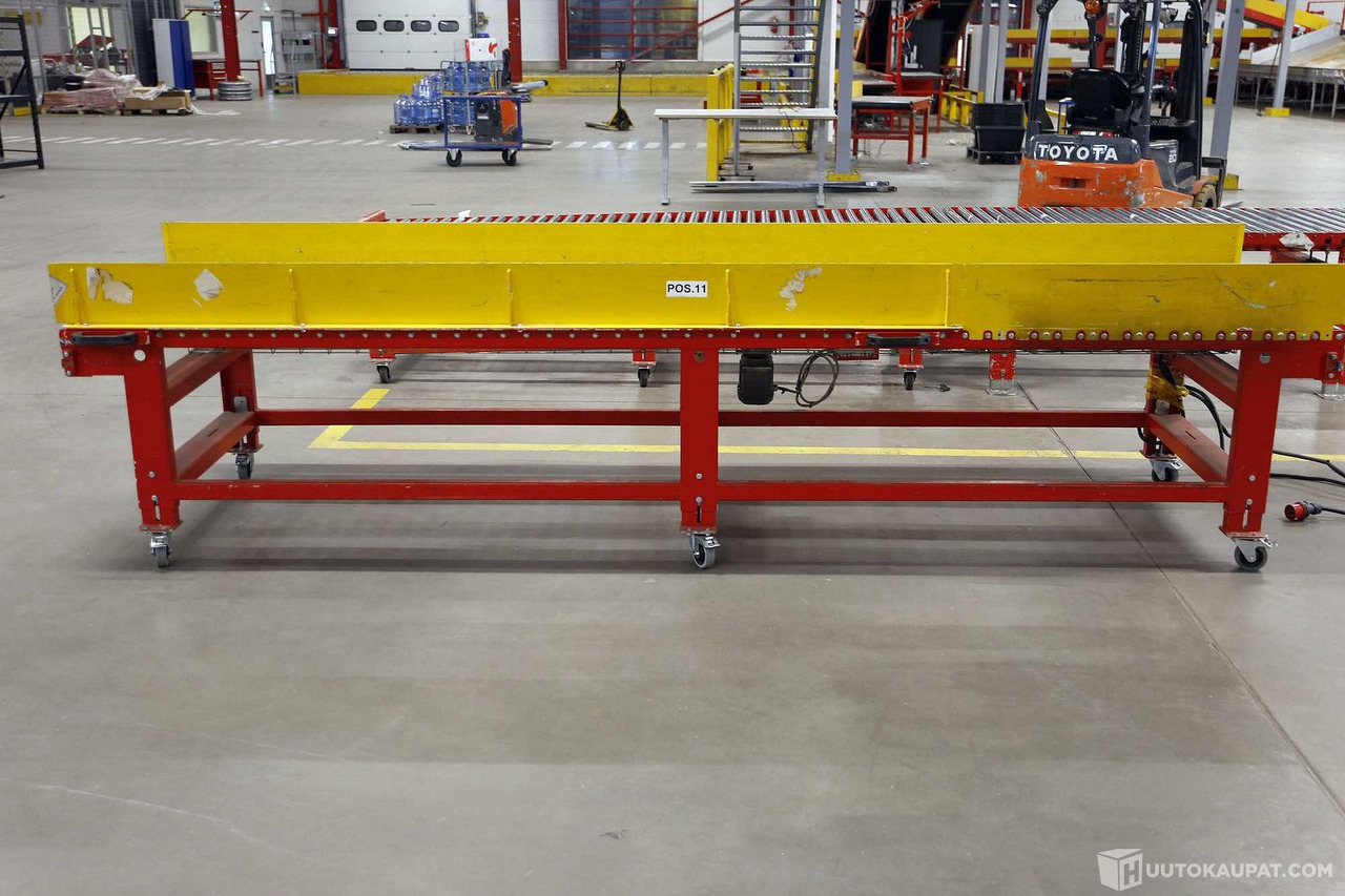 Moottoroitu, liikuteltava rullakuljetin, Ferroplan Oy. LGS6020, Vantaa - Transportador: foto 3 Moottoroitu, liikuteltava rullakuljetin, Ferroplan Oy. LGS6020, Vantaa - Transportador: foto 3