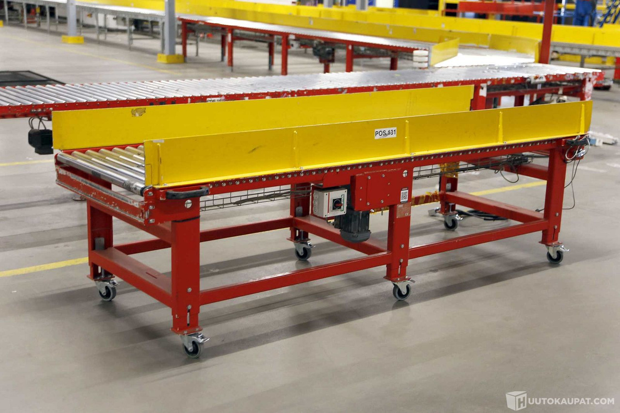 Moottoroitu, liikuteltava rullakuljetin, Ferroplan Oy. LGS6021, Vantaa - Transportador: foto 2 Moottoroitu, liikuteltava rullakuljetin, Ferroplan Oy. LGS6021, Vantaa - Transportador: foto 2