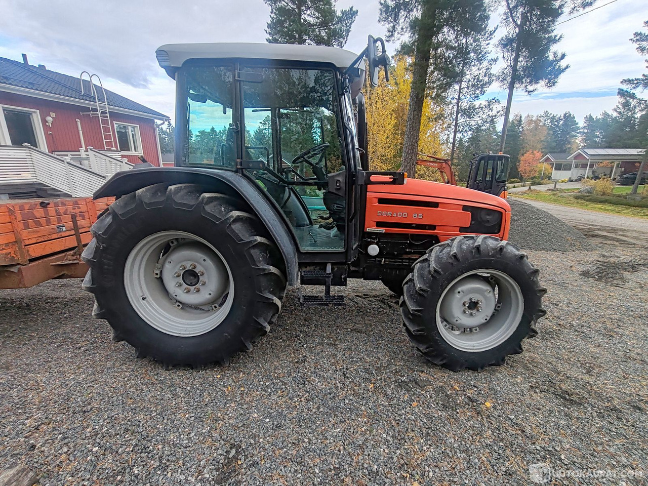 Same Dorado 86 traktori talven lumitöihin, 2005. MTK25, Uusikaupunki - Tractor: foto 2 Same Dorado 86 traktori talven lumitöihin, 2005. MTK25, Uusikaupunki - Tractor: foto 2