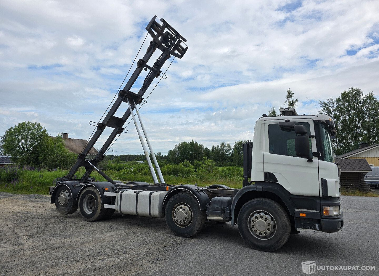 Scania 124G, 1999, Diesel, Seinäjoki - Camión con equipo de cable: foto 1 Scania 124G, 1999, Diesel, Seinäjoki - Camión con equipo de cable: foto 1