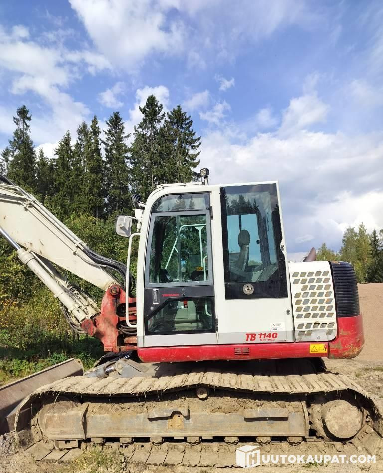 Takeuchi TB 1140, 2015, 7,800 h Tracked excavator, Ylöjärvi - Excavadora de cadenas: foto 3 Takeuchi TB 1140, 2015, 7,800 h Tracked excavator, Ylöjärvi - Excavadora de cadenas: foto 3