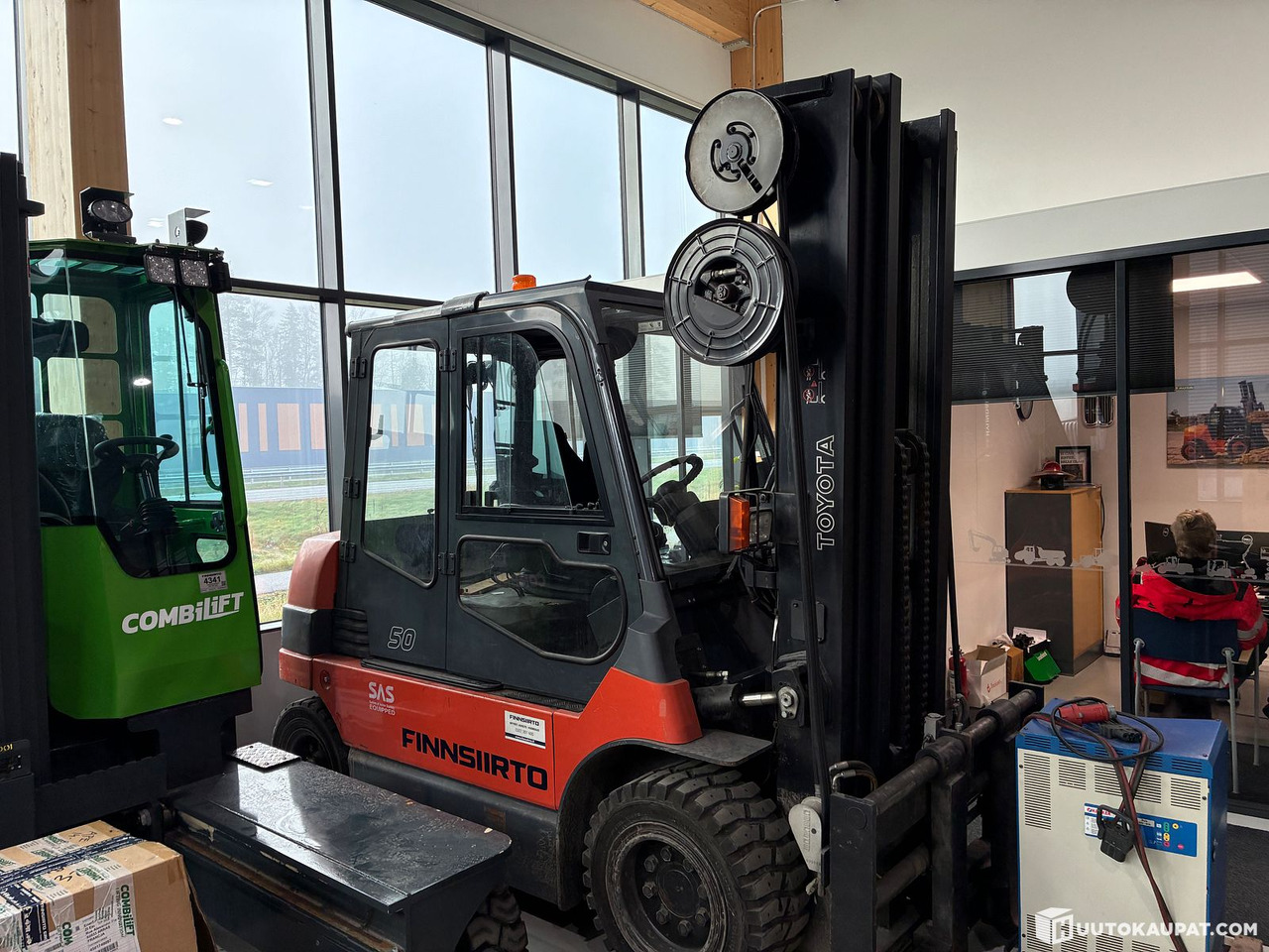 Toyota 7 FB MF 50, 2007 Electric forklift, Lieto - Carretilla elevadora eléctrica: foto 2 Toyota 7 FB MF 50, 2007 Electric forklift, Lieto - Carretilla elevadora eléctrica: foto 2