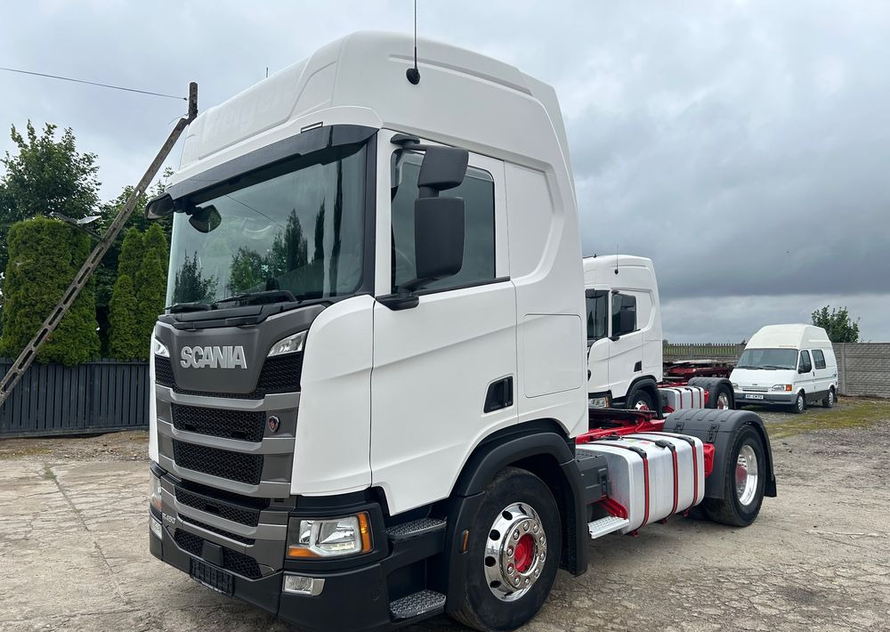 Scania R450 NAUKA JAZDY RETARDER STANDARD 7300kg / DOBRA POD WYWROTKĘ / KLIMA POSTOJOWA z Niemiec HYDRAULIKA - Cabeza tractora: foto 1 Scania R450 NAUKA JAZDY RETARDER STANDARD 7300kg / DOBRA POD WYWROTKĘ / KLIMA POSTOJOWA z Niemiec HYDRAULIKA - Cabeza tractora: foto 1