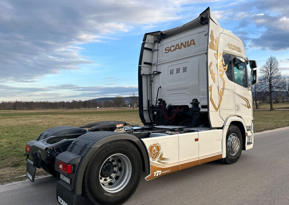 Cabeza tractora Scania R500 FULL AIR 2019 10x poduszki KLIMA POSTOJOWA / RETARDER / FULL SPOJLER / TOP STAN / od jedynego właściciela ! HYDRAULIKA spod beczki spożywczej ! / do wywrotu ruchomej podłogi beczki TOP TOP: foto 15