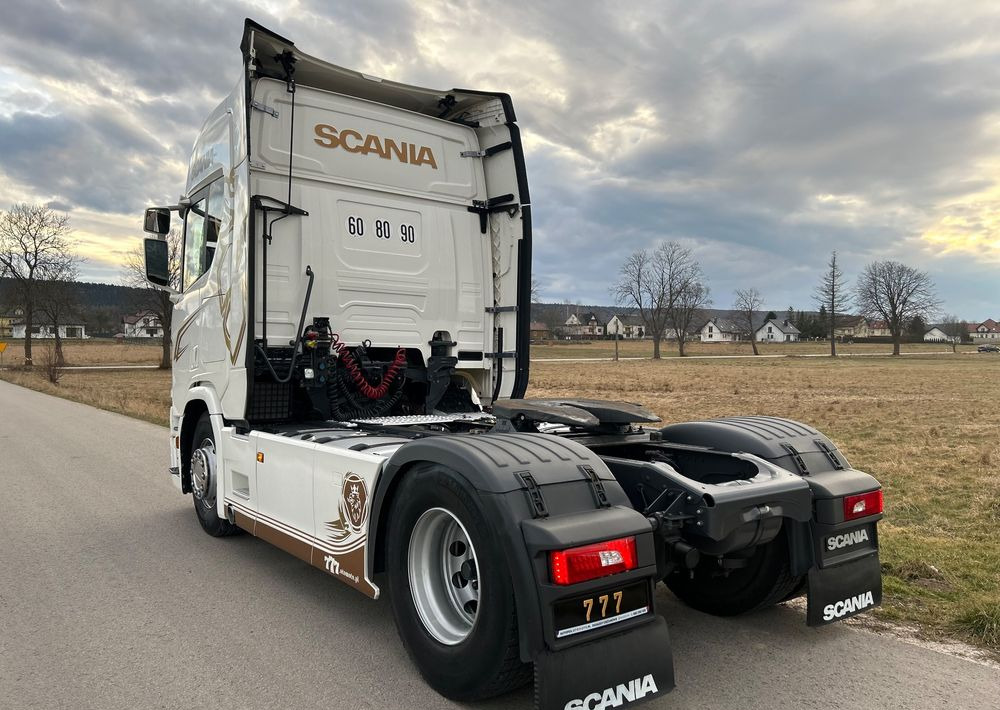 Cabeza tractora Scania R500 FULL AIR 2019 10x poduszki KLIMA POSTOJOWA / RETARDER / FULL SPOJLER / TOP STAN / od jedynego właściciela ! HYDRAULIKA spod beczki spożywczej ! / do wywrotu ruchomej podłogi beczki TOP TOP: foto 30